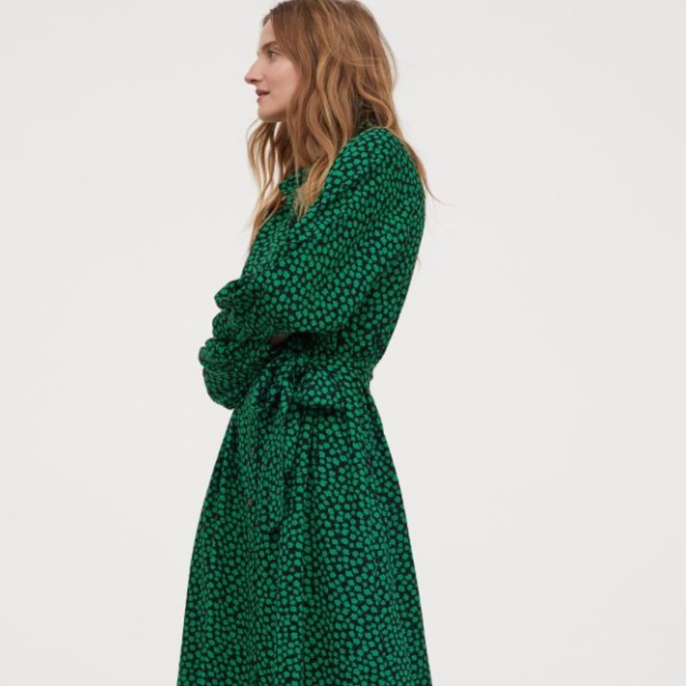 H&M Shirt Dress with Tie Belt